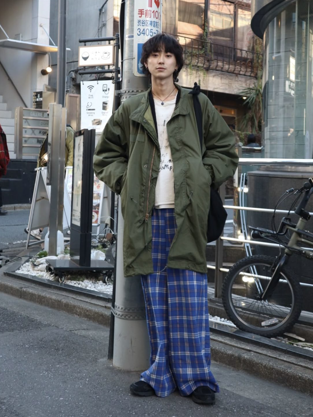 Freak's Store M-65 Mods Coat Liner Set Olive, Jiyong Kim Sun Bleached Fishtail Coat Black 착용 스타일 - 2