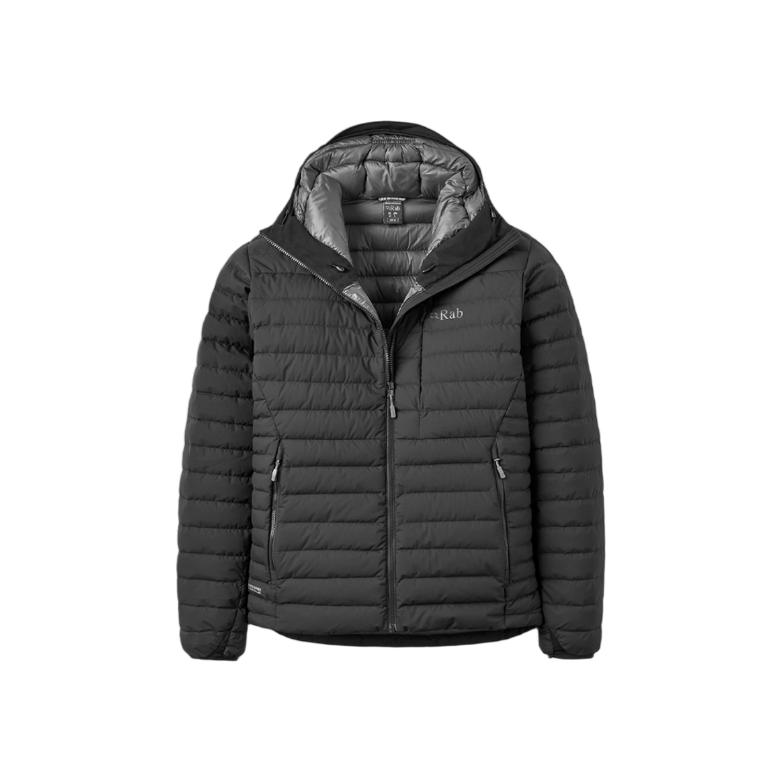 RABQDB730BLKSML Rab Microlight Windstopper Hoody Black