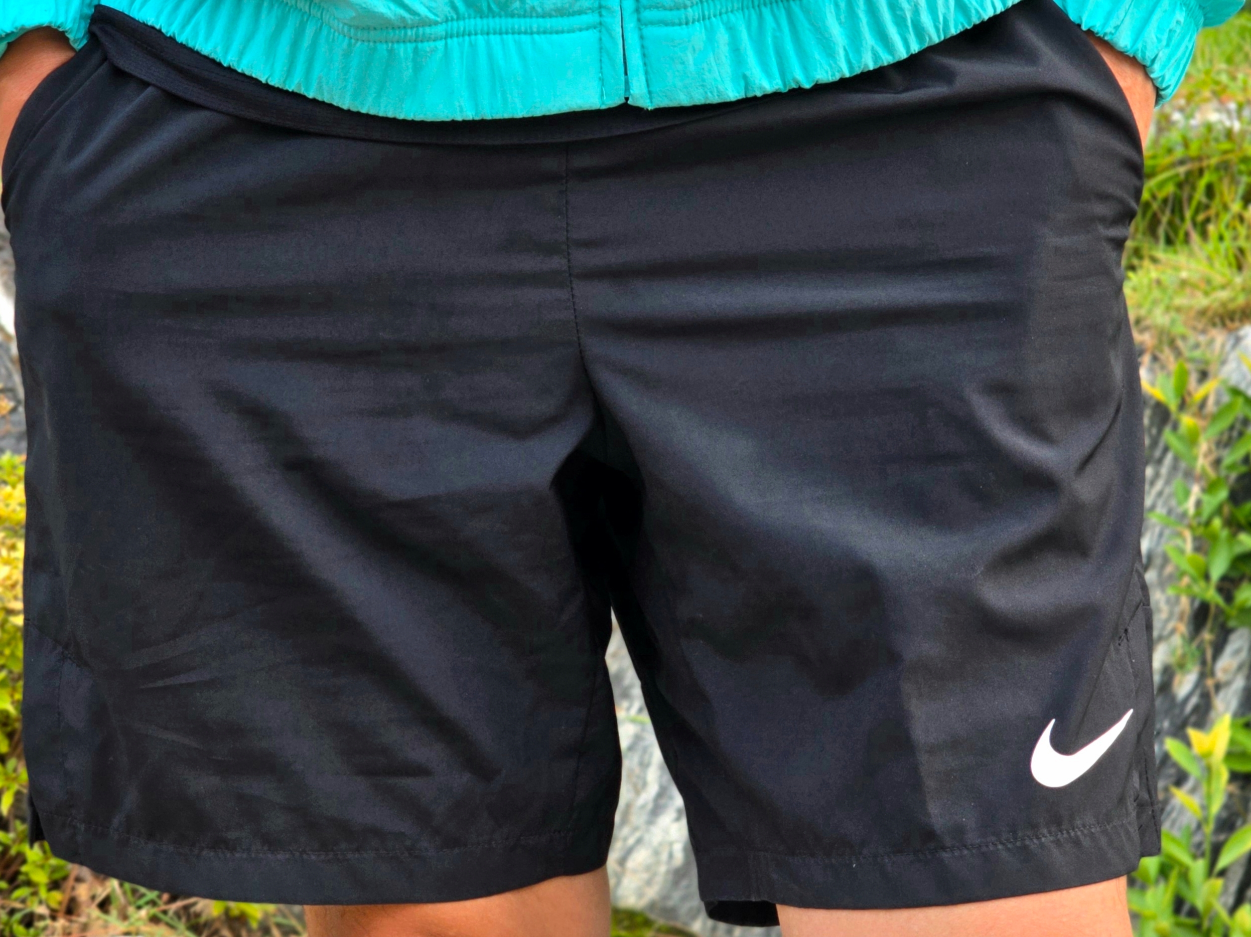 Nike Dri-Fit Challenger 5 Inch Brief Lined Versatile Shorts Black - Asia 착용 스타일