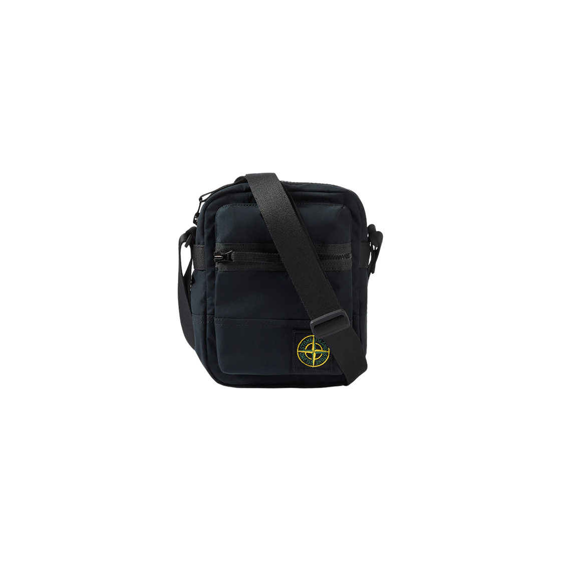 K2S1592000-19S0257-V0029 Stone Island 9200019 Aluminium Tela Pouch Bag Black - 25FW