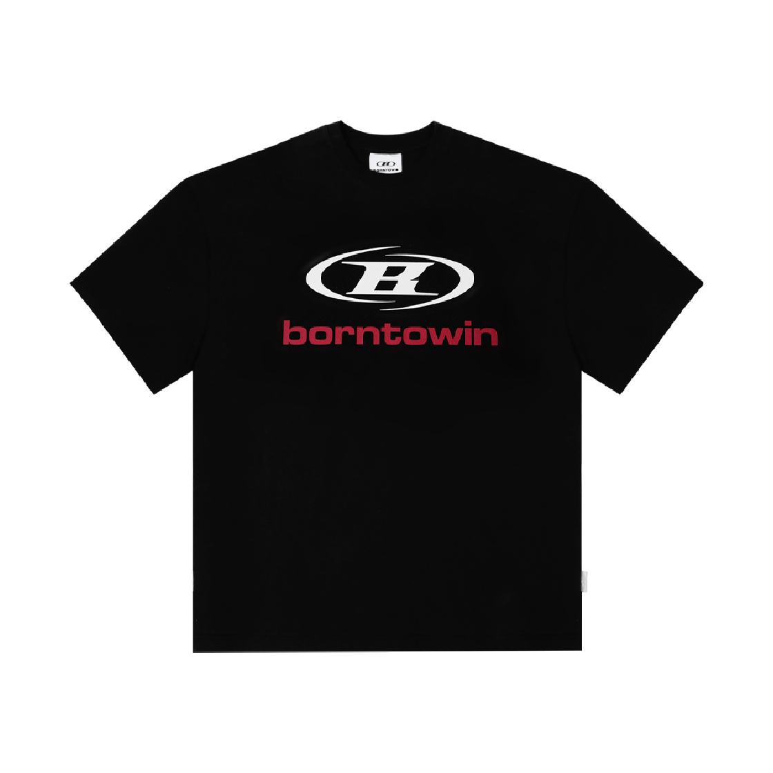 본투윈 심볼 B 로고 티셔츠 블랙(BORN TO WIN Symbol B Logo T-Shirts Black)