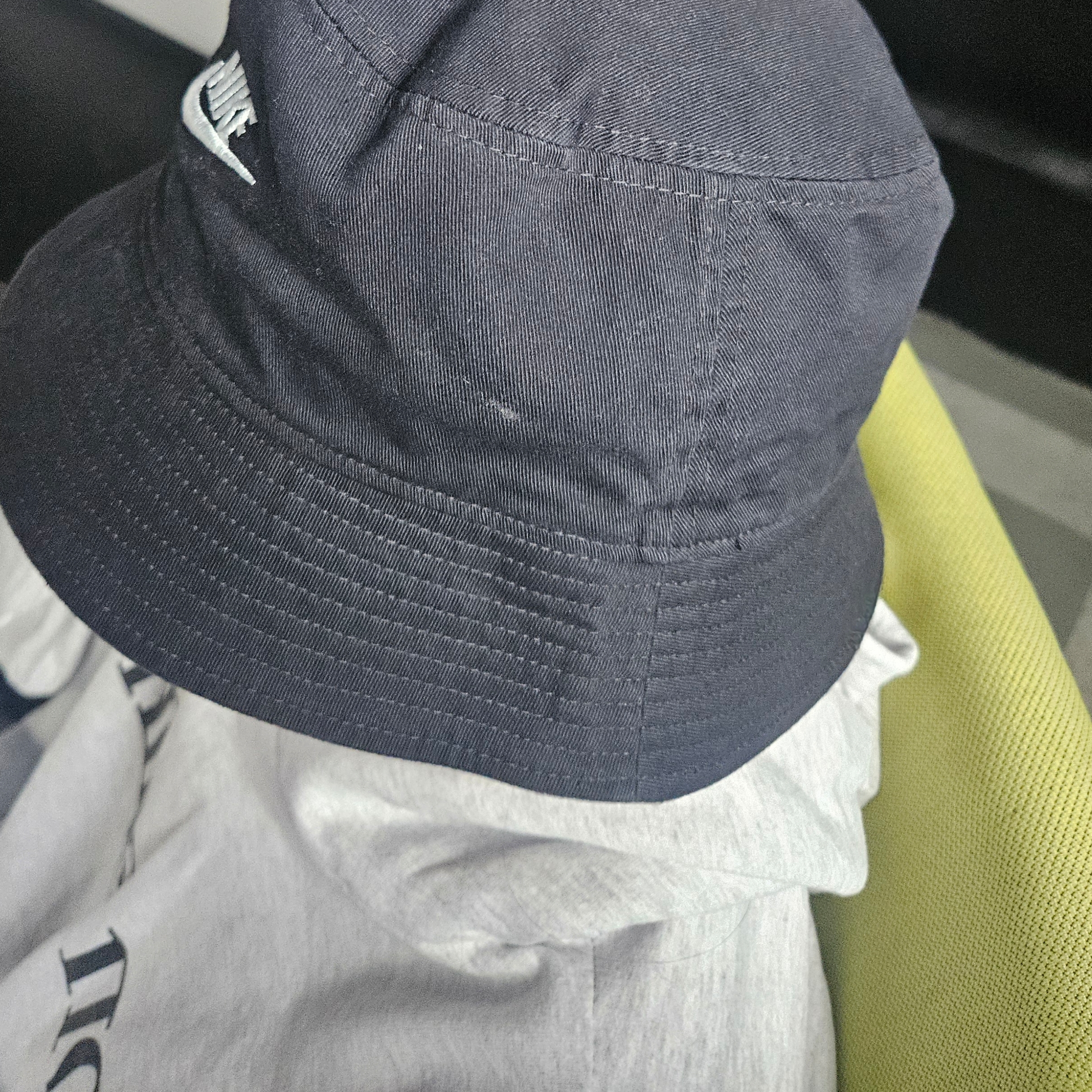 Nike Futura Washed Bucket Hat Black 착용 스타일