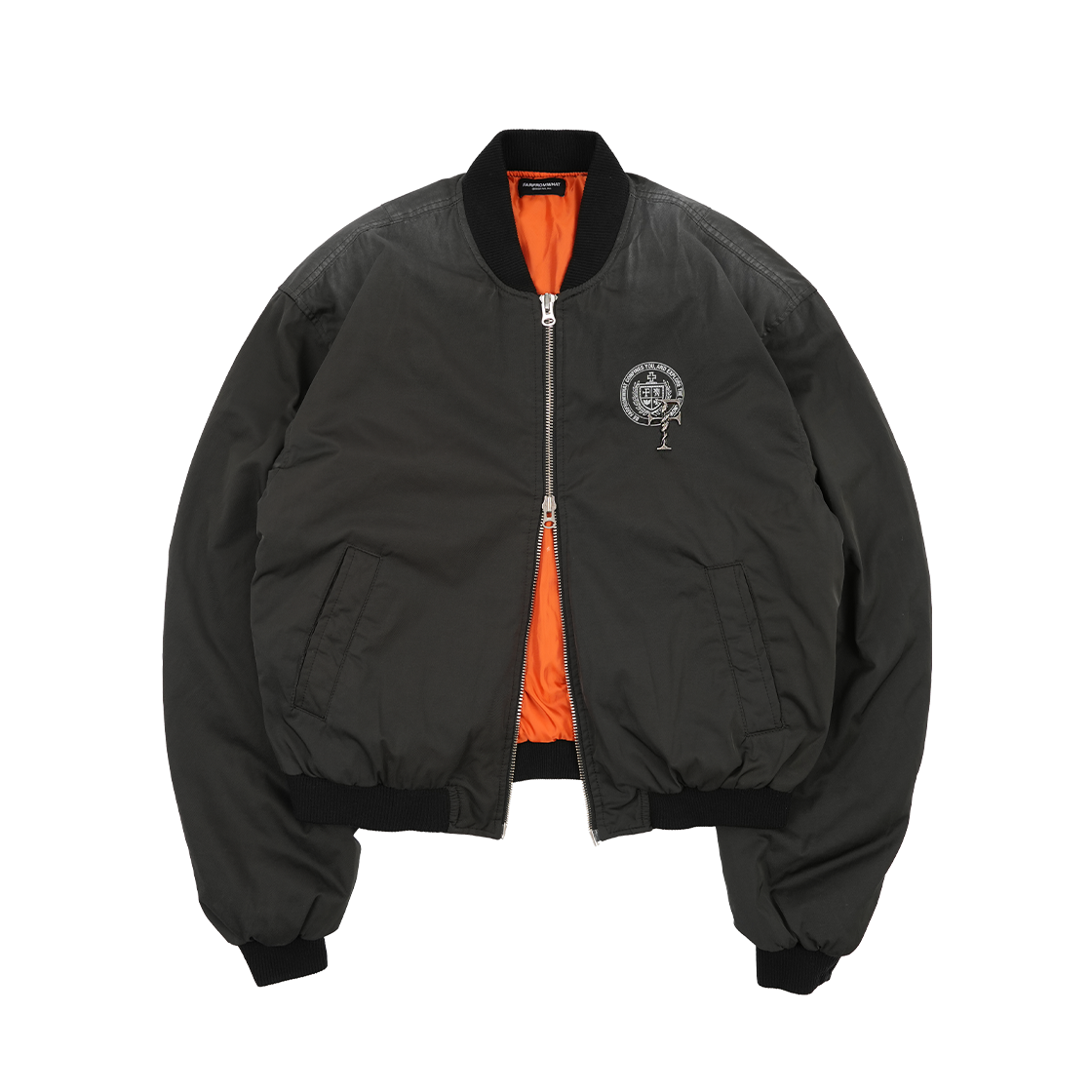 [더블적립]파프롬왓 파 페이드 에프 참 봄버([더블적립]Farfromwhat Far Fade F Charm Bomber)