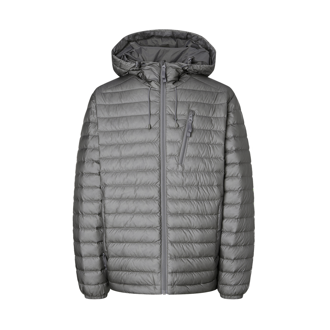 HZJU5F809G2 HIS HAZZYS Light Weight Full Zip Down Jacket Gray