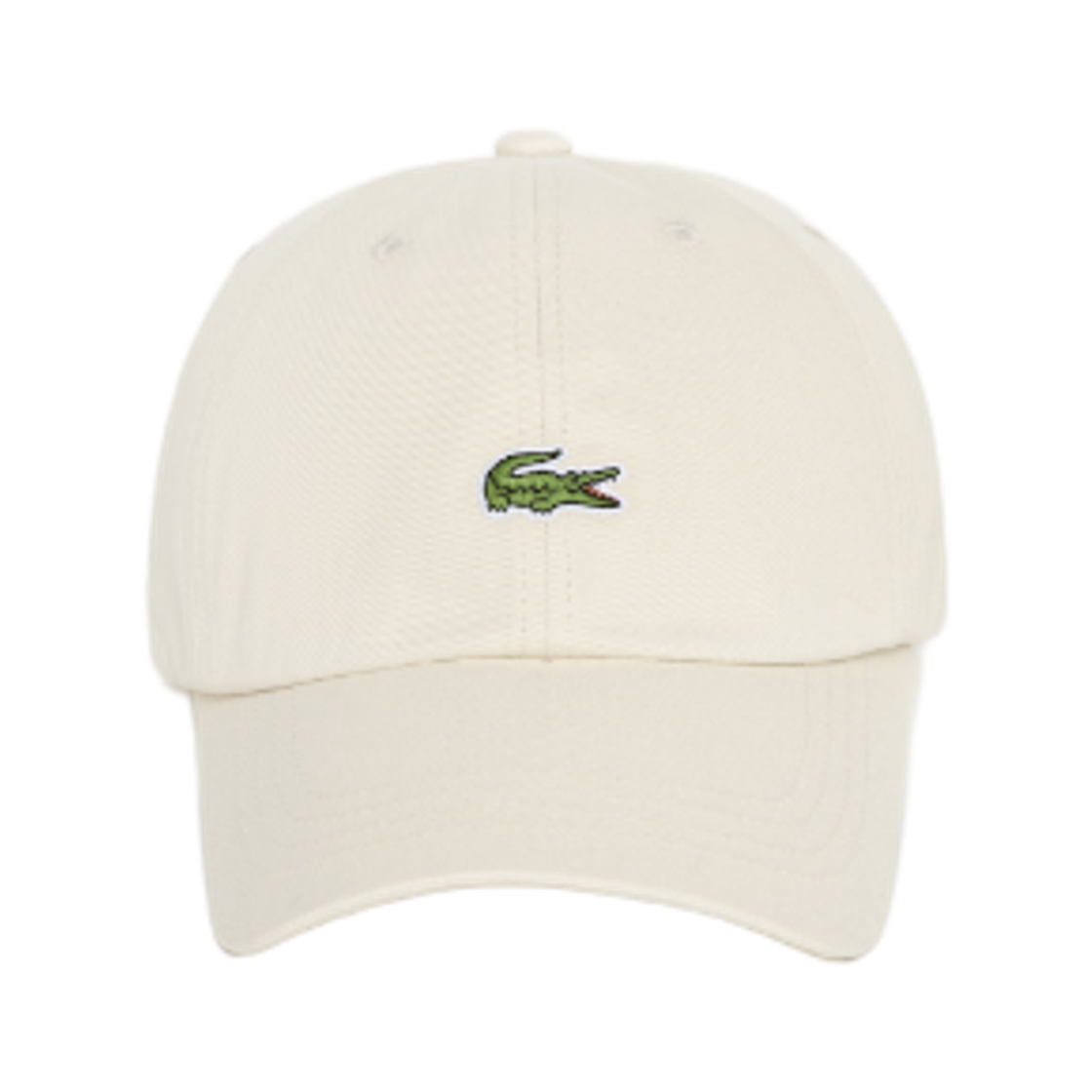 RK209E-55N-XFJ Lacoste Basic Twill Ball Cap Ecru White