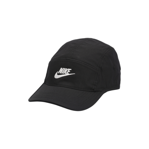 HF9602-010 Nike Fly Unstructured Futura Cap Black White