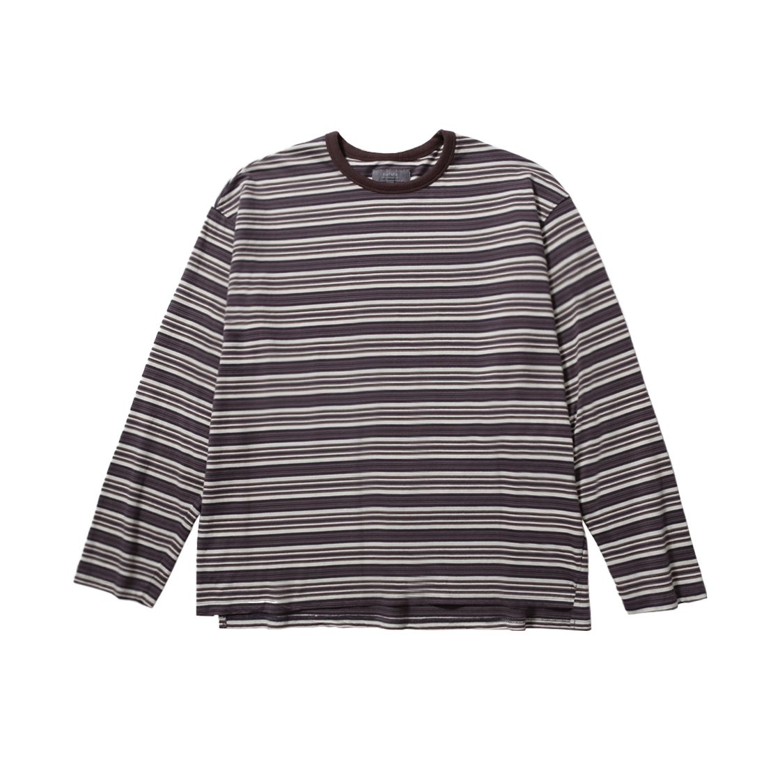 BAL091 Ballute Urban Multi Stripe Long Sleeve Puple