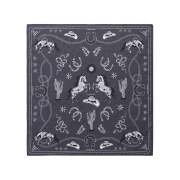 Thevinylhouse TVH Western Pattern Bandana Purple