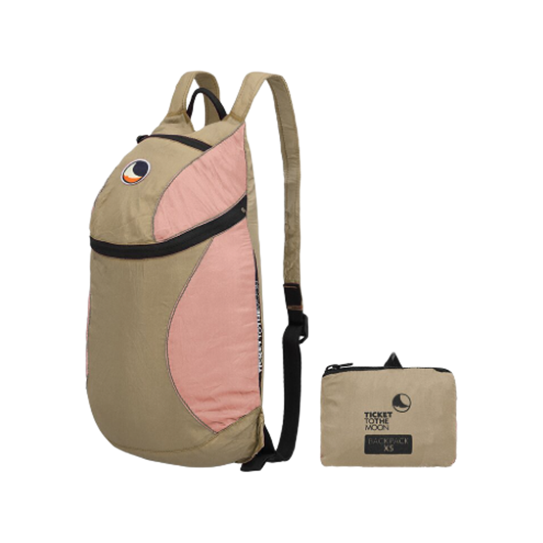 TMBPXS7276 Ticket To The Moon Backpack XS 6L Ice Brown Peach