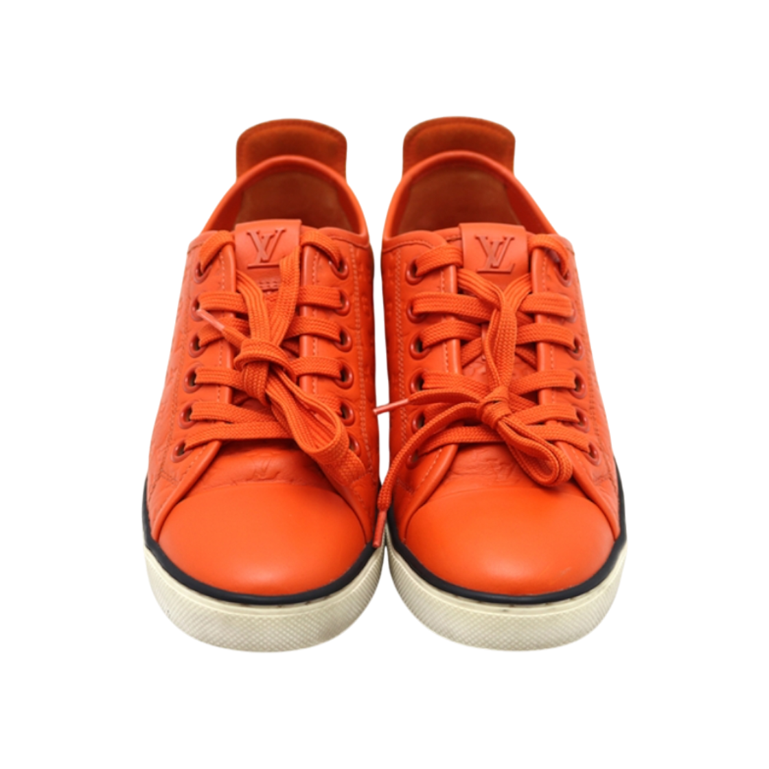 ITDRVDLDGFW2 Louis Vuitton Orange Sneakers