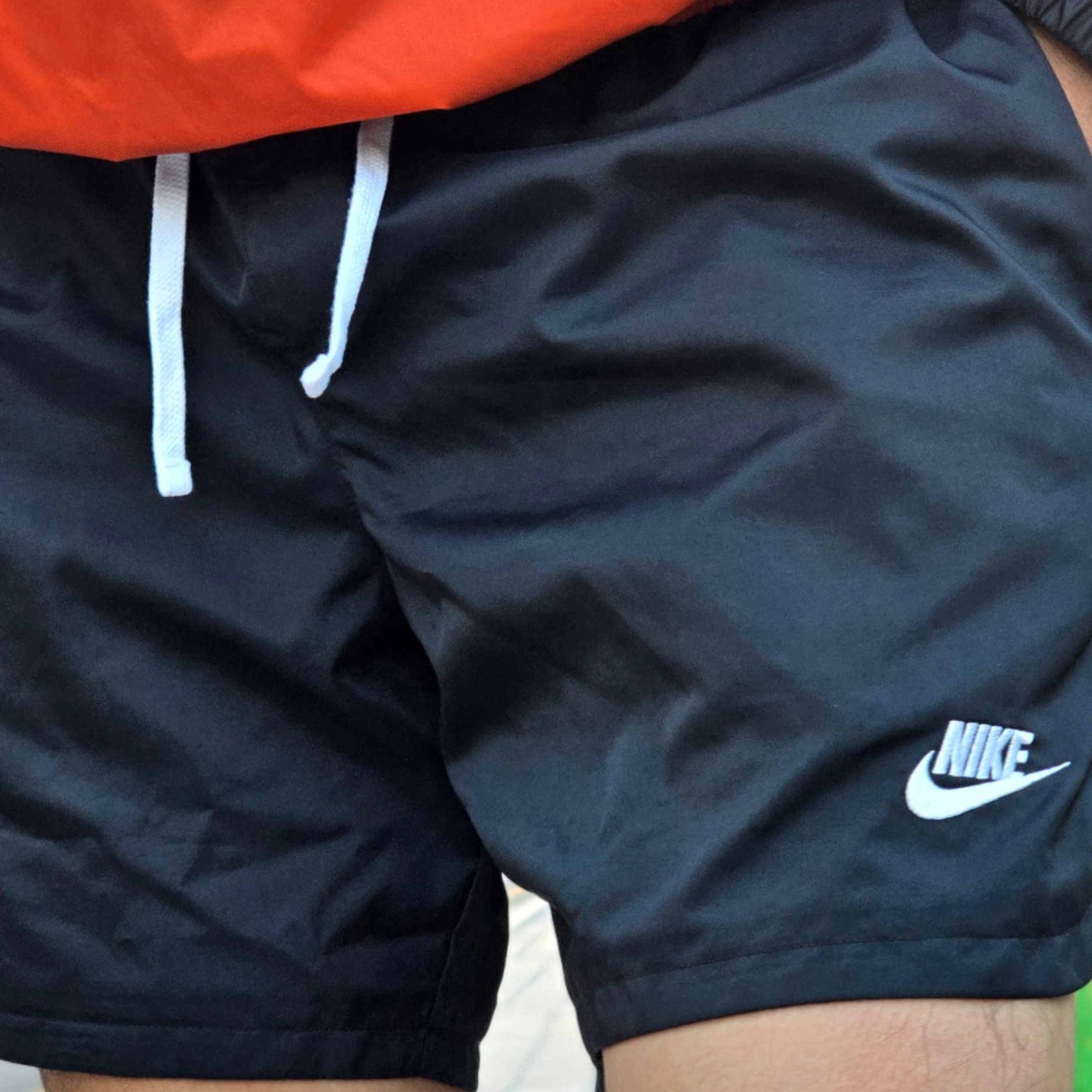 Nike NSW Woven Shorts Black - Asia 착용 스타일