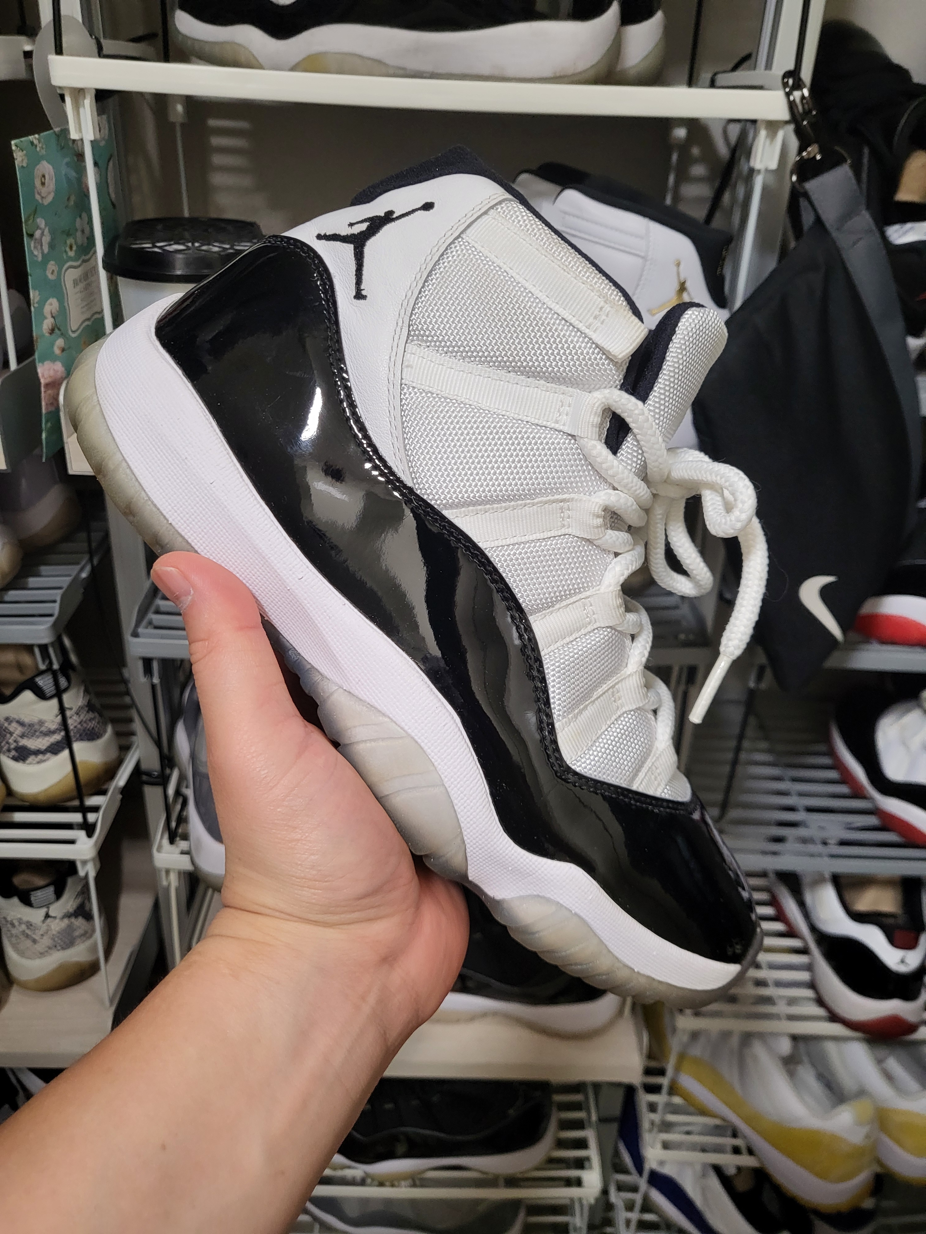 Jordan 11 Retro Concord 2018 착용 스타일