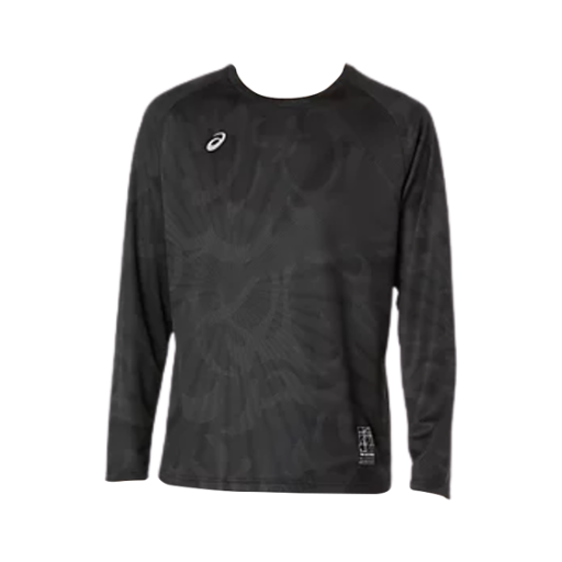 아식스 드라이 그래픽 롱슬리브 티셔츠 퍼포먼스 블랙(Asics Dry Graphic Long Sleeve T-Shirt Performance Black)