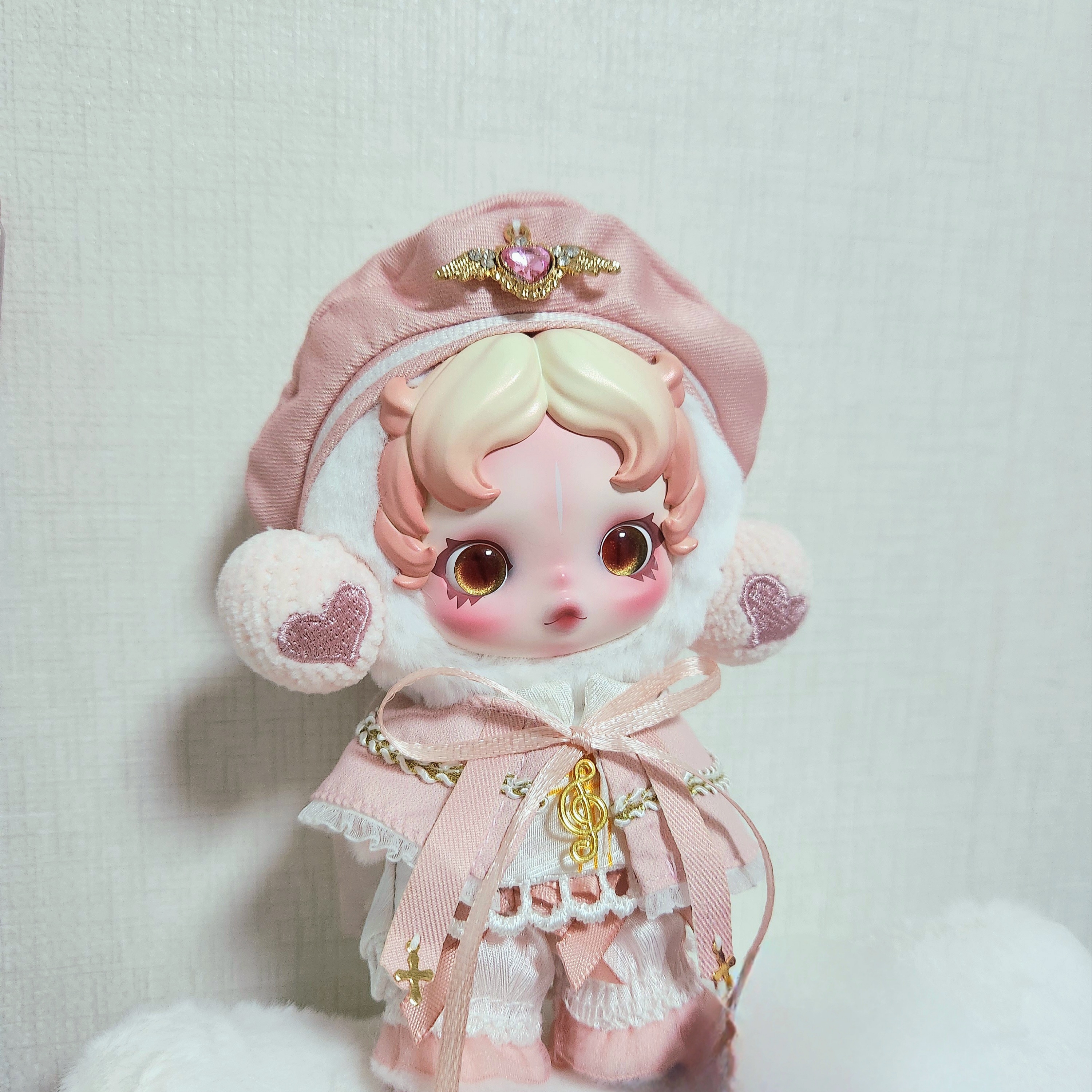Pop Mart Skullpanda You Found Me ! Series Plush Doll Pendant Ghostie (Opened Case), Pop Mart Skullpanda You Found Me ! Series Plush Doll Pendant Sealed Case (1 Blind Box) 착용 스타일