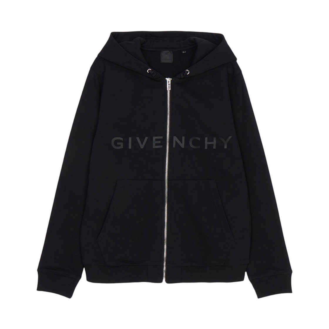 H30939-09B (Kids) Givenchy Hood Zip Up Black