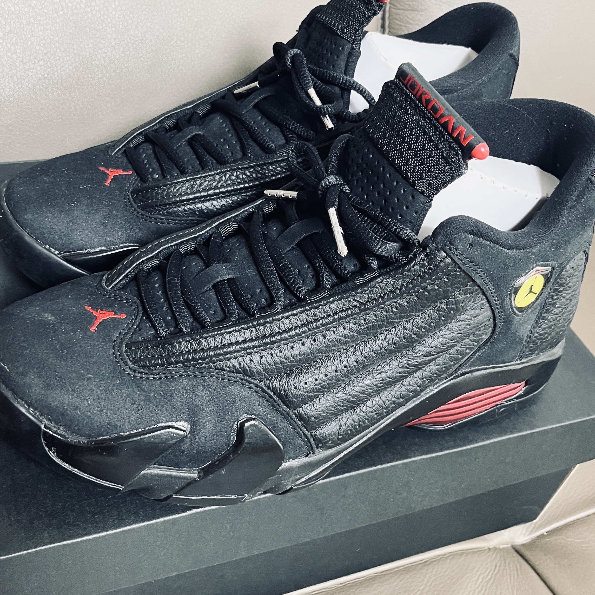 Jordan 14 Retro Last Shot 2018 착용 스타일 - 2