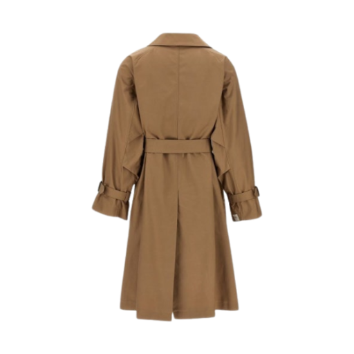 (W) 막스마라 더 큐브 씨트렌치 트윌 트렌치 코트 카멜((W) Max Mara The Cube Ctrench Twill Trench Coat Camel) - 2