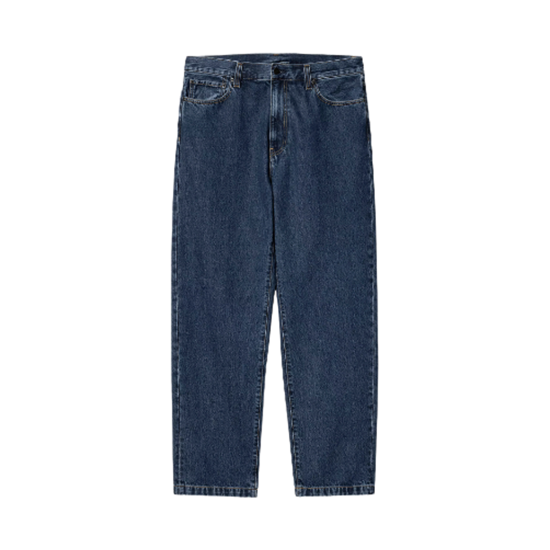 I034237-01-06 Carhartt WIP Aaron Denim Pants Blue Stone Washed