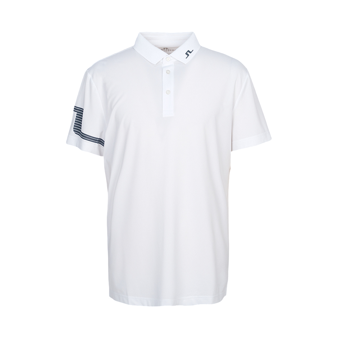 제이린드버그 골프웨어 카라 숏 슬리브 티셔츠 화이트(J.Lindeberg Golf Wear Collar Short Sleeve T-Shirt White)