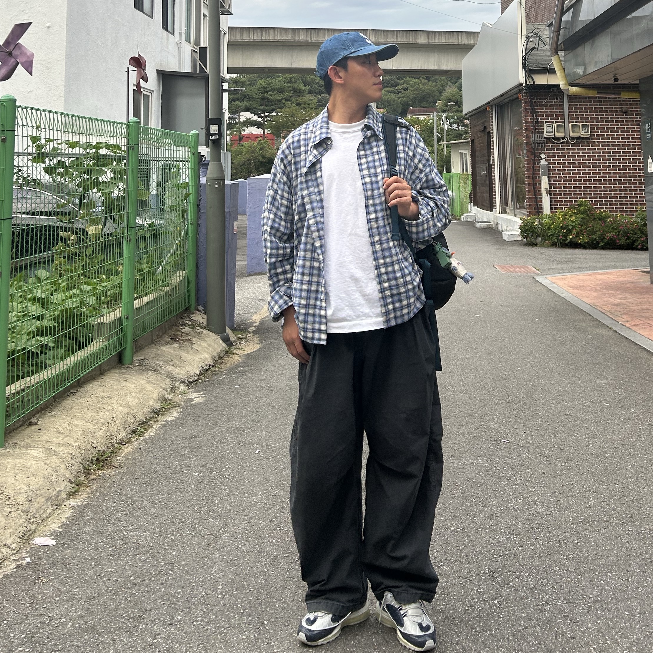Supreme Pigment S Logo 6-Panel Denim - 24FW, Arc'teryx Mantis 16 Backpack Lodestar 착용 스타일 - 2