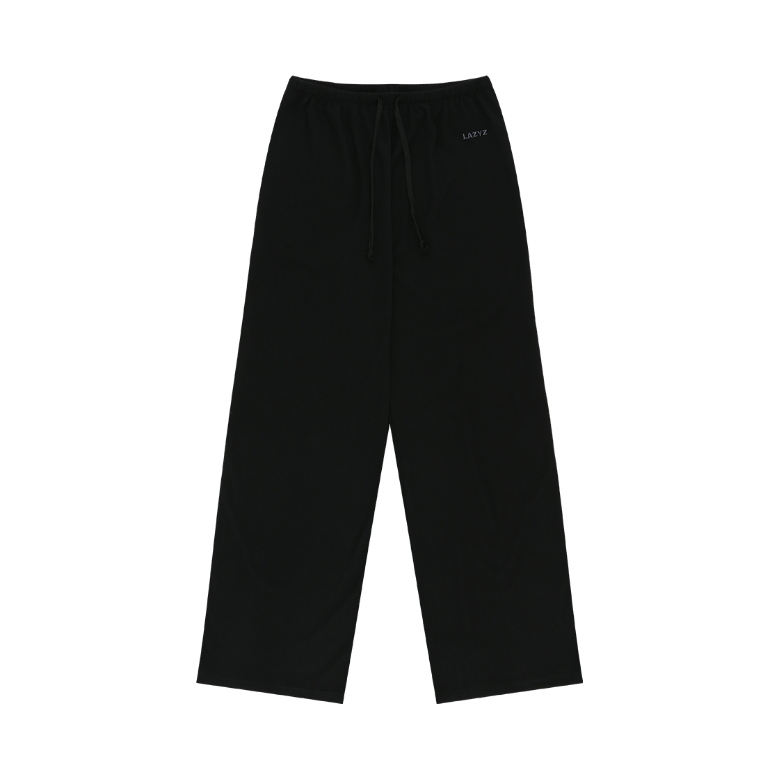 8809908759520 LAZYZ Soft Double Brush Long Pants - Black