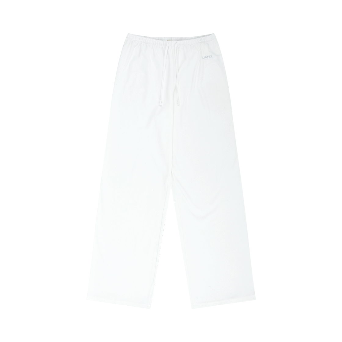 8809908759513 LAZYZ Soft Double Brush Long Pants - White