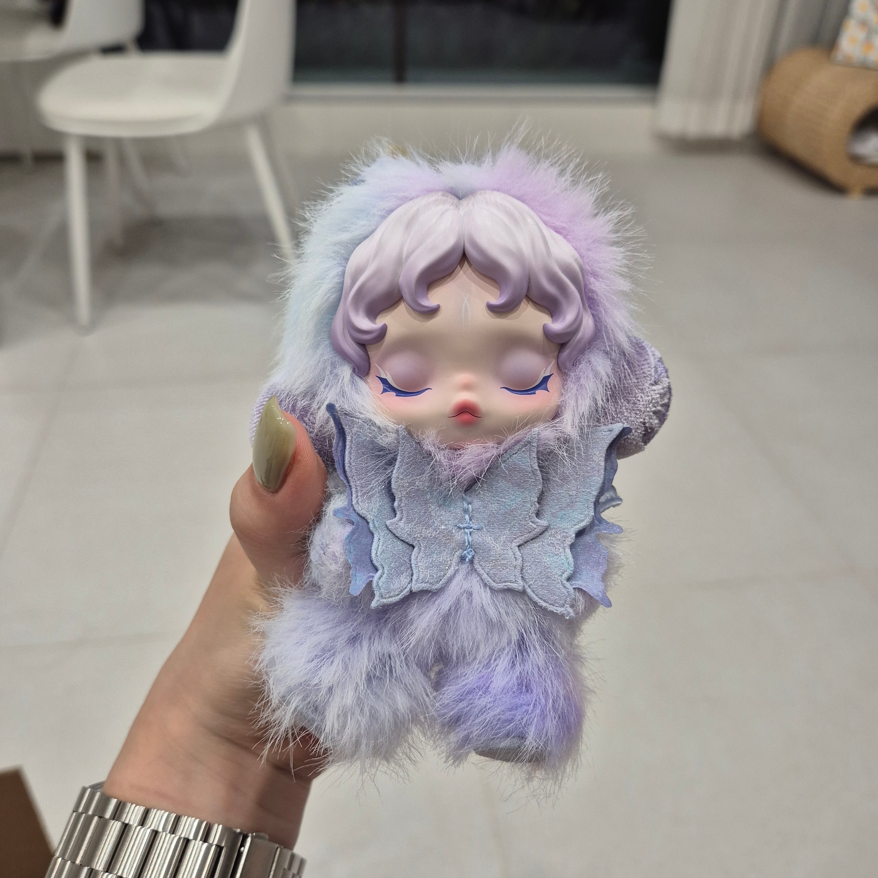 Pop Mart Skullpanda L’Impressionnisme Series Plush Doll (1 Blind Box) 착용 스타일 - 3