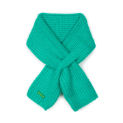 Greenbutter Fluffy Short Muffler Green