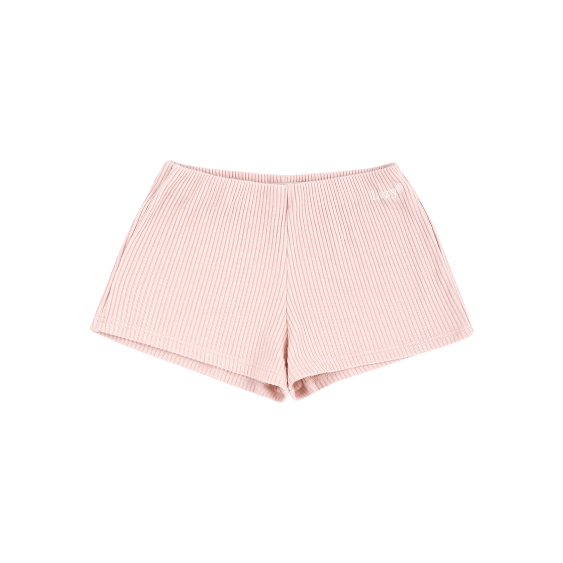 8809908759230 LAZYZ Snuggy Rib Shorts - Pink
