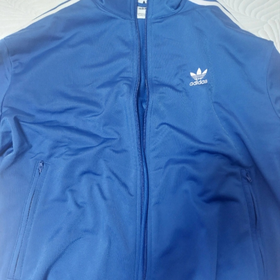 Adidas Originals Adicolor Classics Firebird Track Top Semi Lucid Blue - KR Sizing 착용 스타일