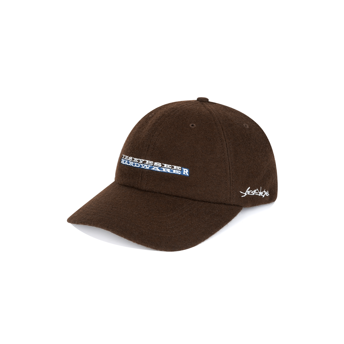 YS253WHWBC02BRO YESEYESEE Mechanic Wool Cap Brown