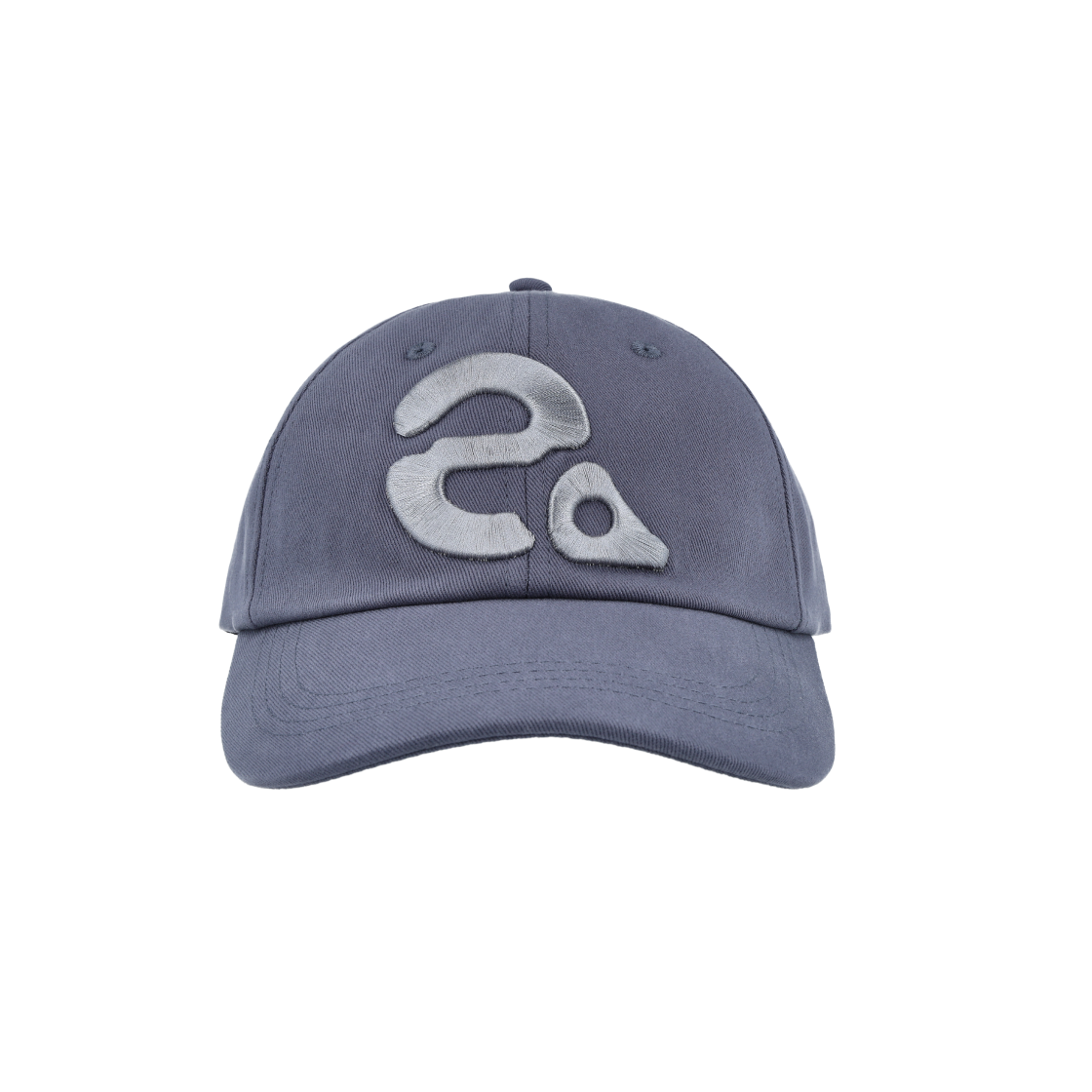P0000SBN000C Heisan Big Symbol Baseball Cap - Purplegrey