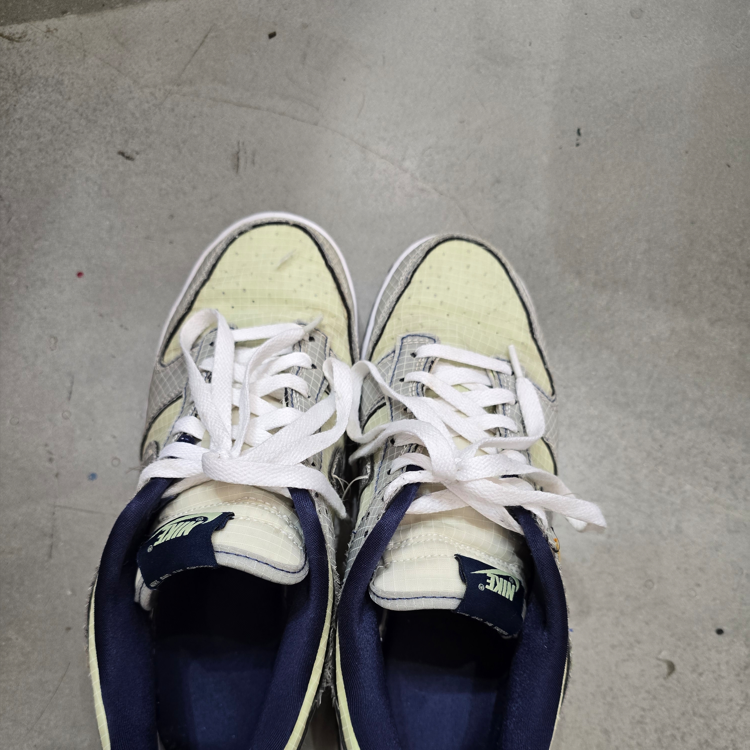 Nike x Union Dunk Low Passport Pack Pistachio 착용 스타일