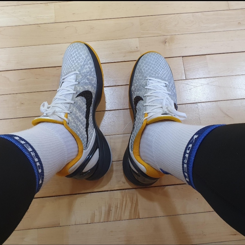 Nike Kobe 6 Protro White Del Sol, Nike Kobe 6 Protro All-Star 착용 스타일 - 2