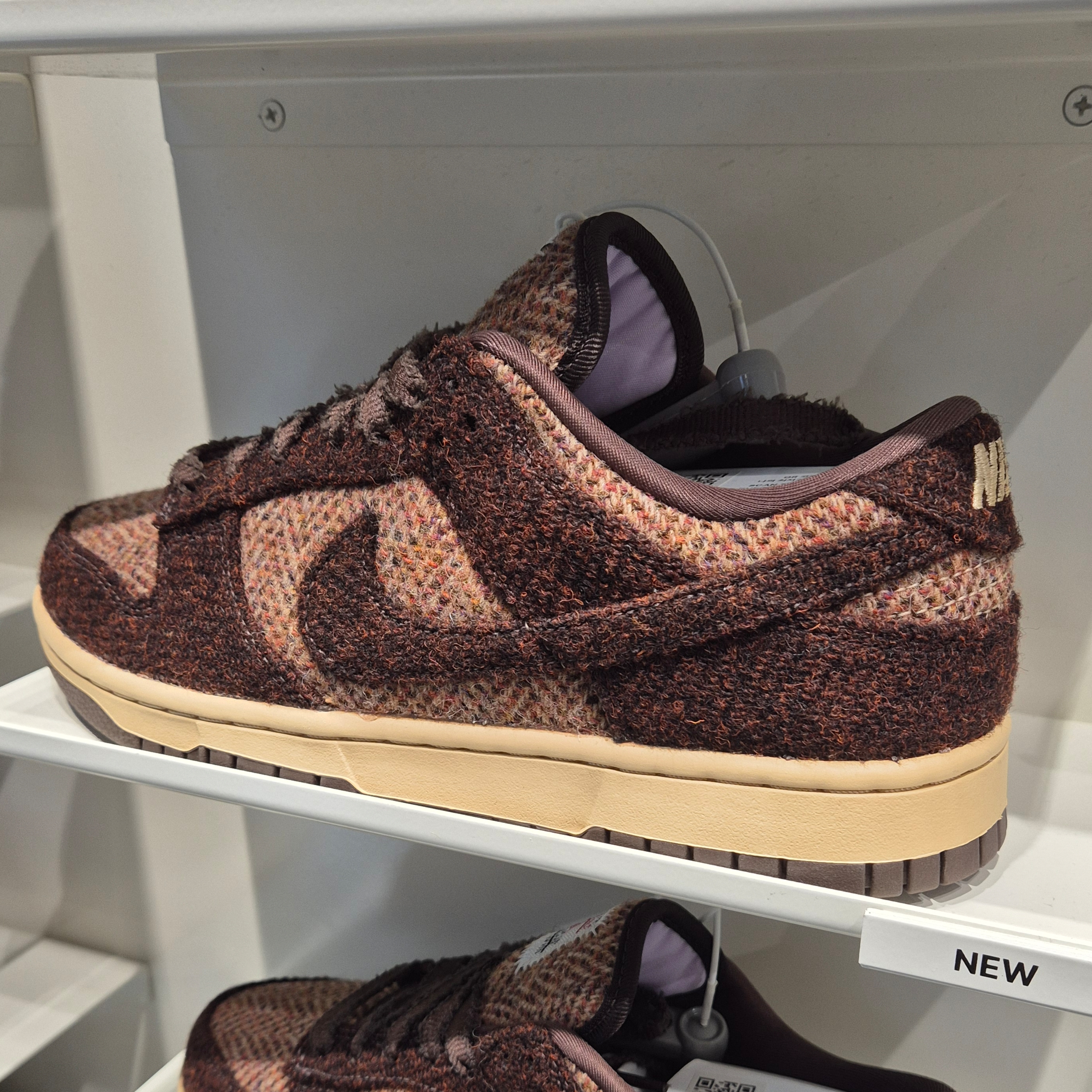 (W) Nike x Harris Tweed Dunk Low Sesame and Violet Mist 착용 스타일
