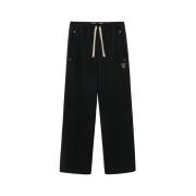 SATUR Teo Cotton Banding Sweatpants Palette Black