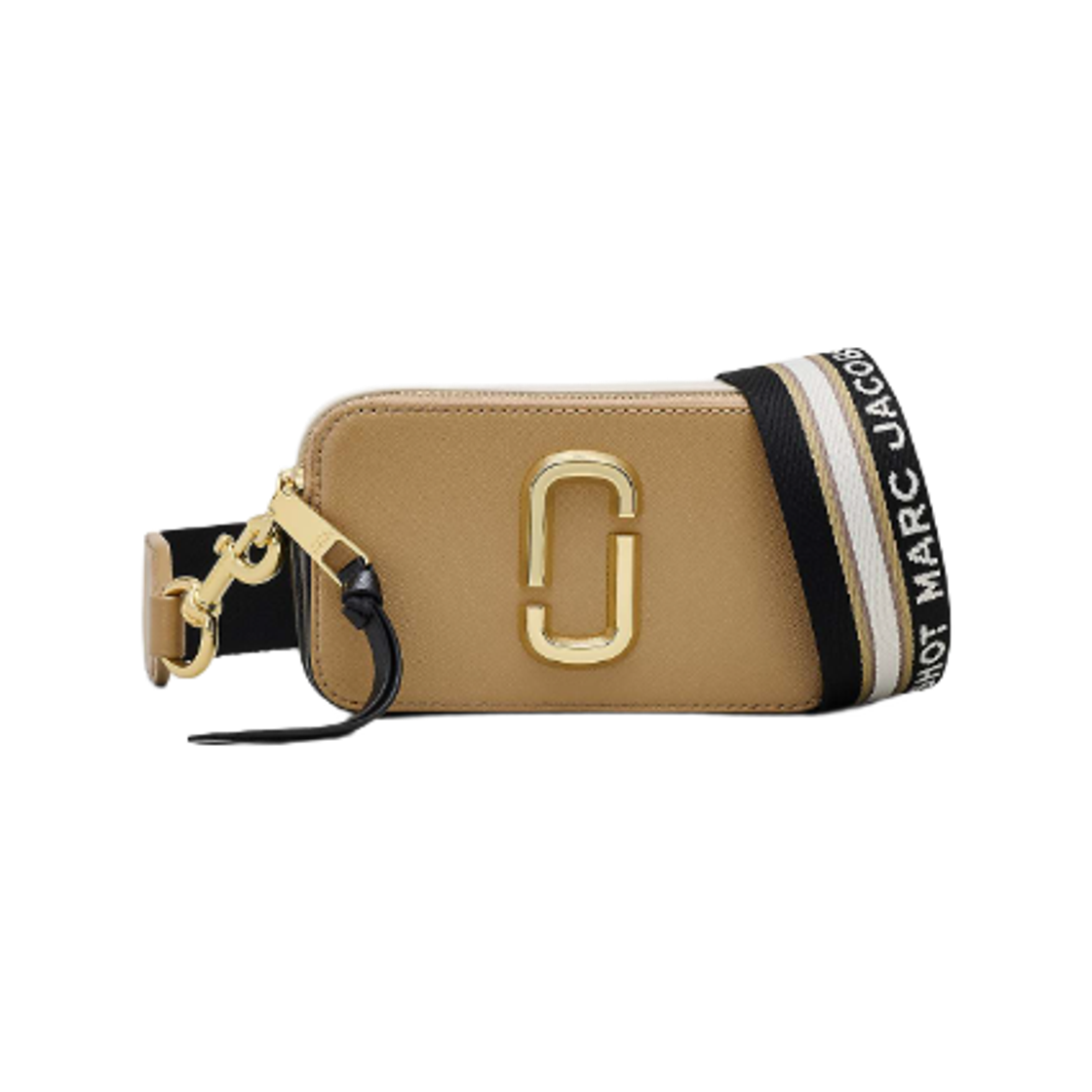 마크 제이콥스 더 컬러블럭 스냅샷 스몰 백 카멜 멀티(Marc Jacobs The Colorblock Snapshot Small Bag Camel Multi)