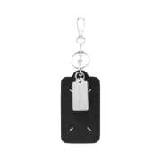 Maison Margiela Four Stitches Keyring Card Holder Black
