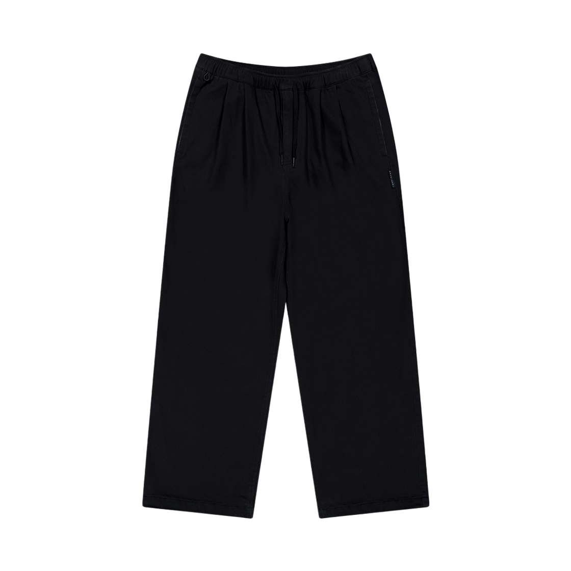 YS253WPACP01BLK YESEYESEE Elastic Easy Cotton Pants Black