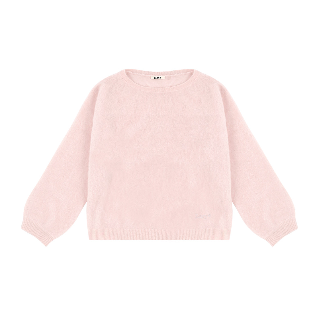 8809908759032 LAZYZ Cloud Off shoulder Wool Knit - Pink