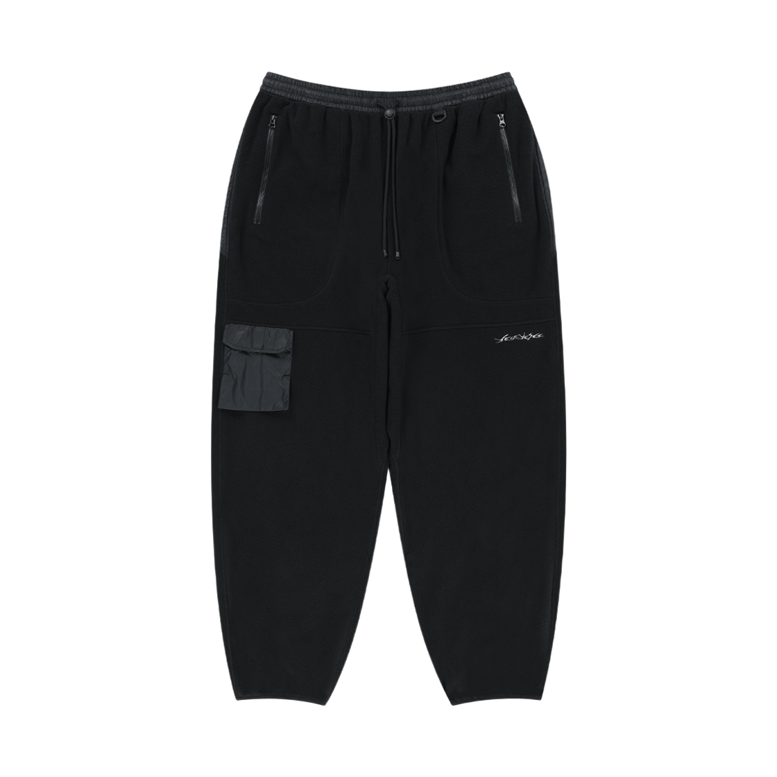 YS253FPANP01BLK YESEYESEE Y.E.S Pocket Fleece Pants Black