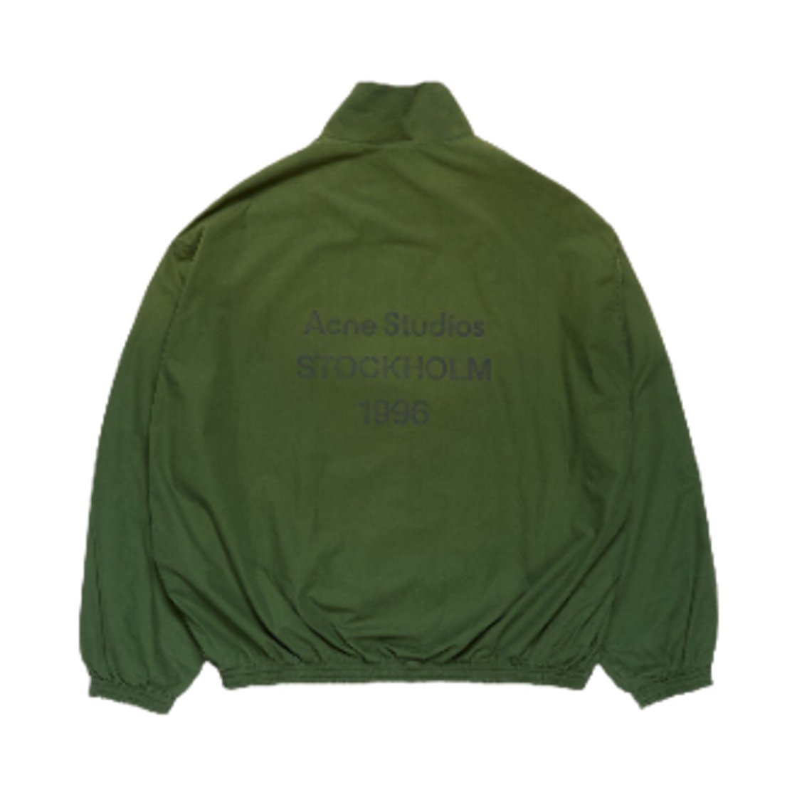 B90863-AAY Acne Studios Logo Jacket Forest Green