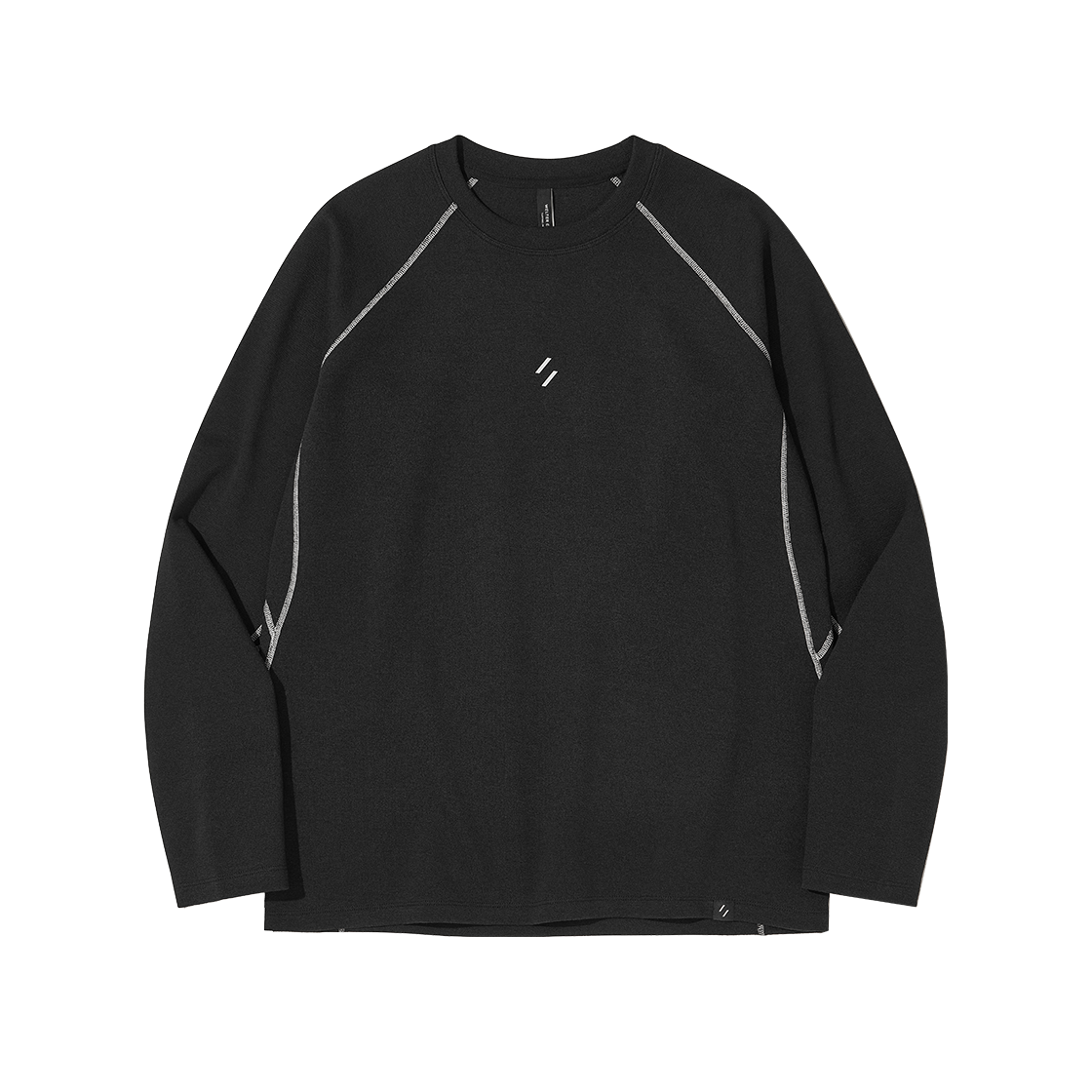 WBEFTL005BK WELTER EXPERIMENT Pontex Long Sleeves T-Shirt Black