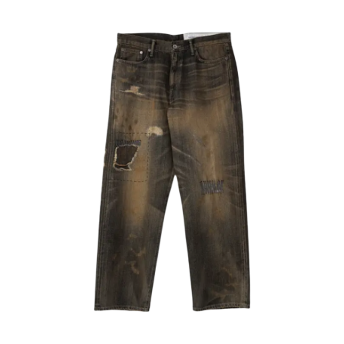 네이버후드 세비지 데님 DP 와이드 팬츠 블랙(Neighborhood Savage Denim DP Wide Pants Black)