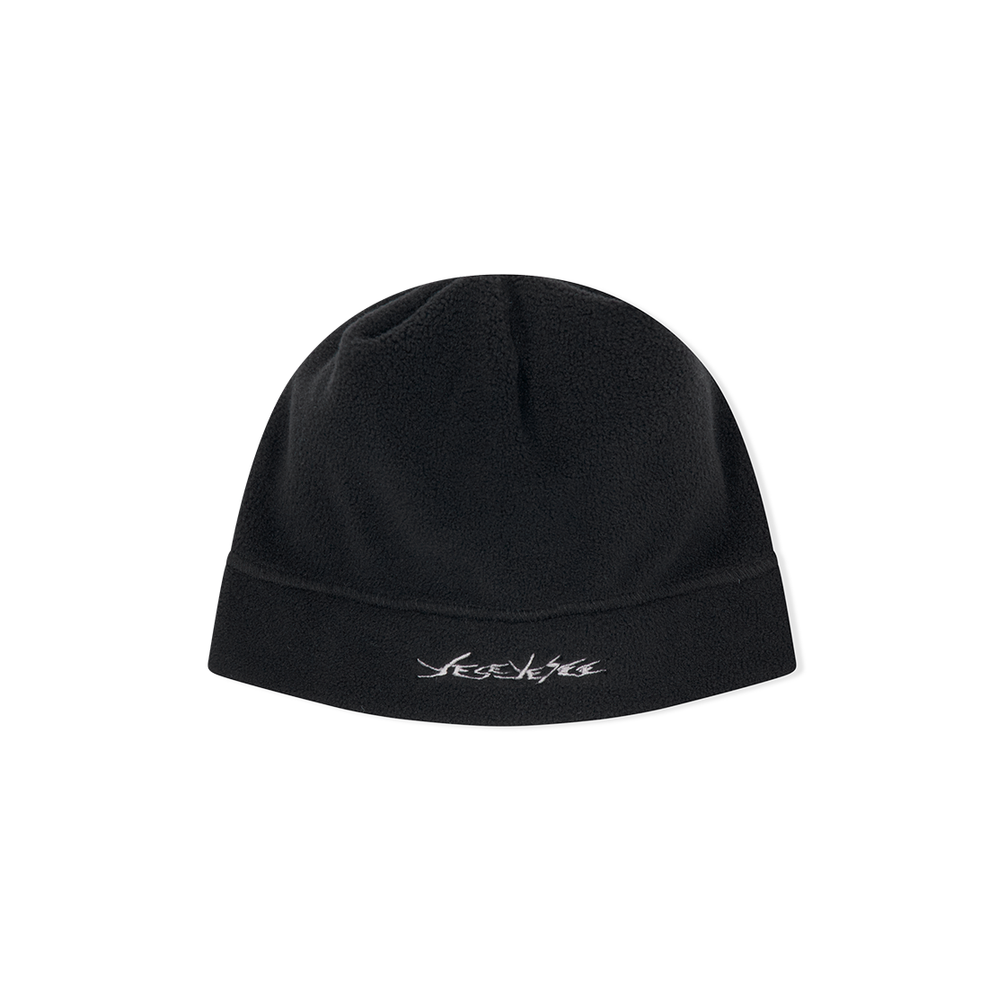 YS253KHWBE03BLK YESEYESEE Y.E.S Fleece Beanie Black