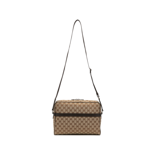 구찌 GG 슈프림 캔버스 메신저백 베이지 브라운(Gucci GG Supreme Canvas Messenger Bag Beige Brown) - 2