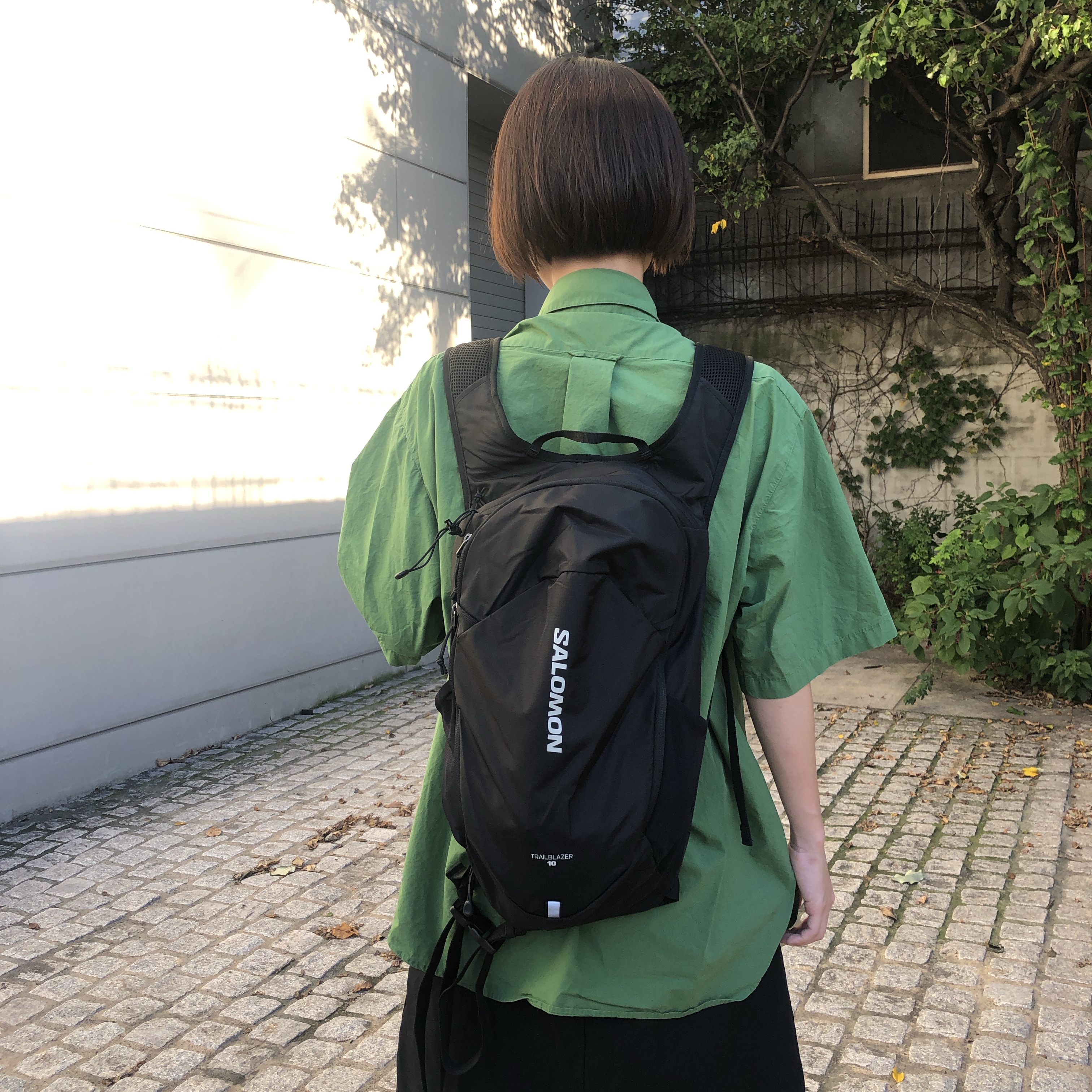 Salomon Trailblazer 10 Black 착용 스타일 - 2