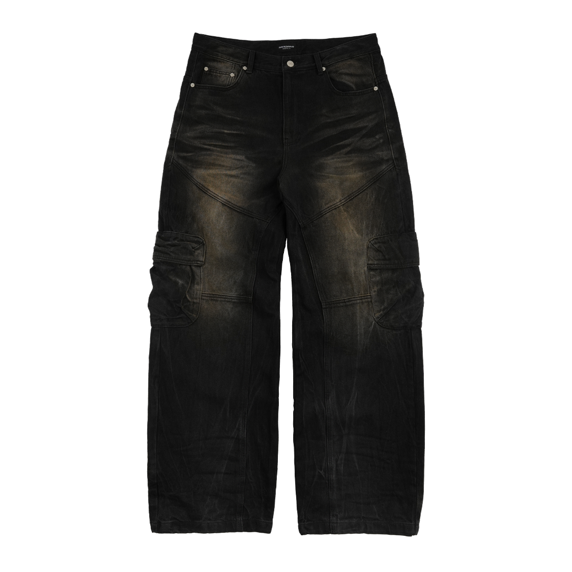 [더블적립]파프롬왓 파 워시드 블랙 카고([더블적립]Farfromwhat Far Washed Black Cargo)