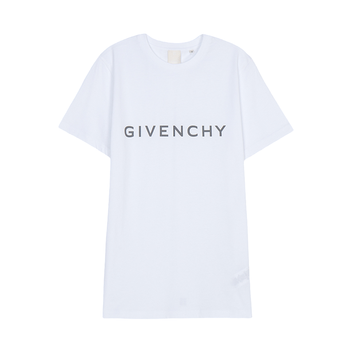 (키즈) 지방시 숏 슬리브 티셔츠 화이트((Kids) Givenchy Short Sleeve T-Shirt White)