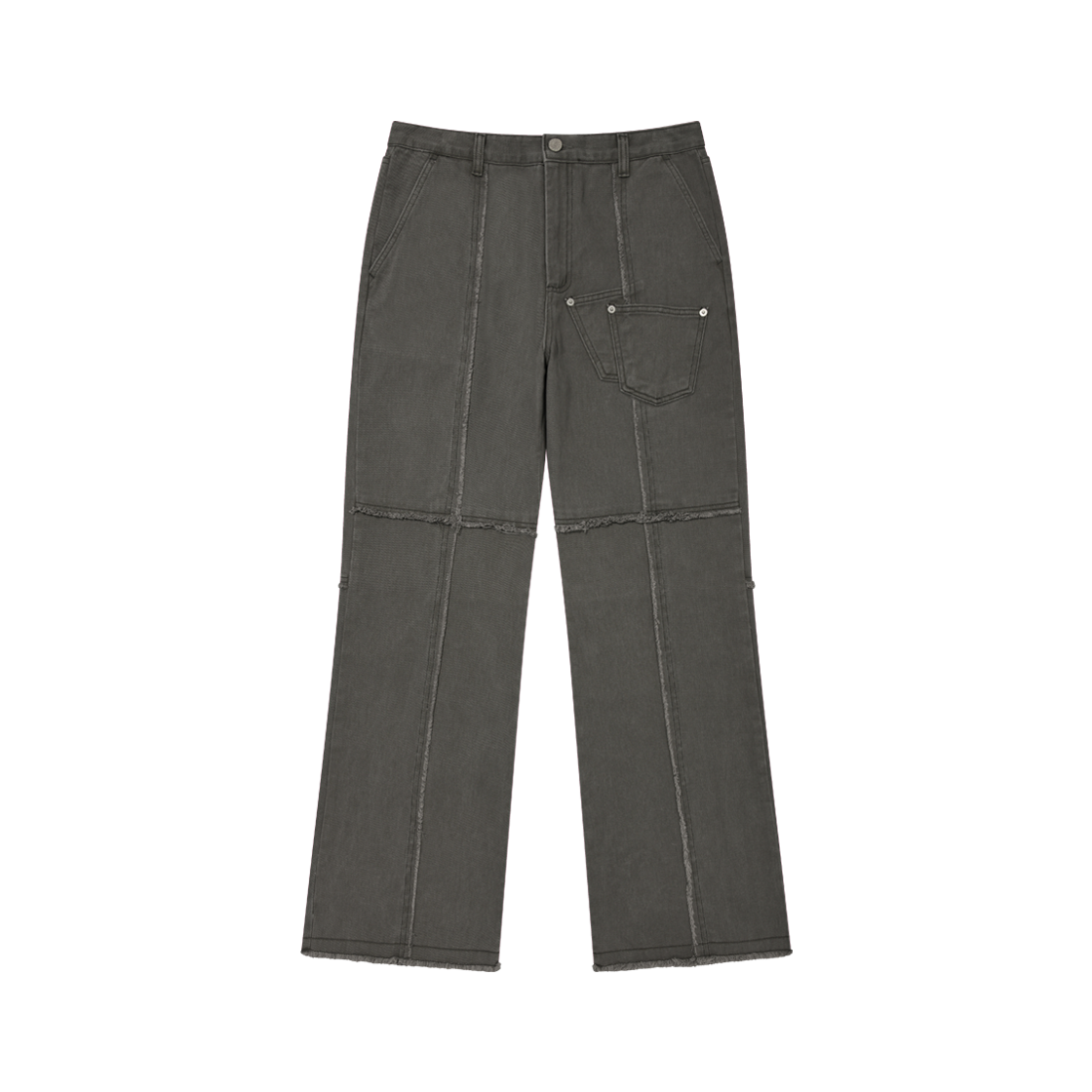포스333 더블 포켓 인시전 진 그레이(PHOS333 Double Pocket Incision Jeans Grey)
